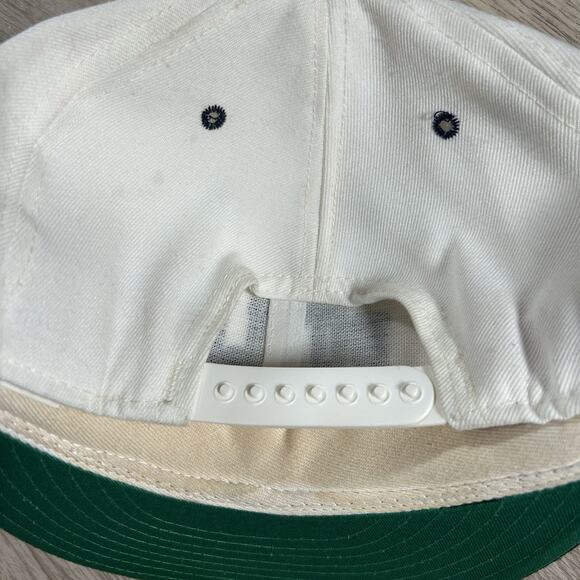 Vintage Butler Bulldogs Hat Snapback College Wool White Cap Made in USA - Picture 2 of 8